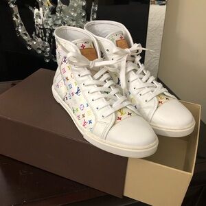 Louis Vuitton Multi Color Sneakers size 7.5